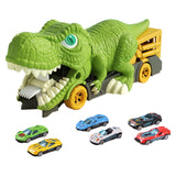 Maxbell Dinosaur Transporter Truck Storage Funny with Mini Cars for Babies Gift Toys 6 small cars