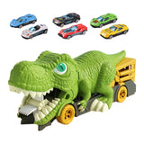 Maxbell Dinosaur Transporter Truck Storage Funny with Mini Cars for Babies Gift Toys 6 small cars