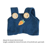 Maxbell Dolls Suspender Pant Overalls Costume Accessories for 17cm Dolls Girls Dolls style A