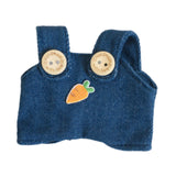 Maxbell Dolls Suspender Pant Overalls Costume Accessories for 17cm Dolls Girls Dolls style A