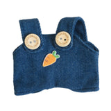 Maxbell Dolls Suspender Pant Overalls Costume Accessories for 17cm Dolls Girls Dolls style A