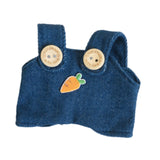 Maxbell Dolls Suspender Pant Overalls Costume Accessories for 17cm Dolls Girls Dolls style A