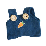 Maxbell Dolls Suspender Pant Overalls Costume Accessories for 17cm Dolls Girls Dolls style A