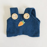 Maxbell Dolls Suspender Pant Overalls Costume Accessories for 17cm Dolls Girls Dolls style A