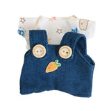 Maxbell Dolls Suspender Pant Overalls Costume Accessories for 17cm Dolls Girls Dolls style B