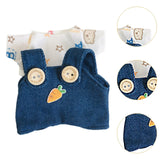 Maxbell Dolls Suspender Pant Overalls Costume Accessories for 17cm Dolls Girls Dolls style B