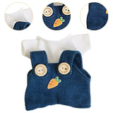 Maxbell Dolls Suspender Pant Overalls Costume Accessories for 17cm Dolls Girls Dolls style D