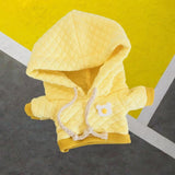 Maxbell Dolls Clothes Accessory Miniature Clothing for 20cm Dolls Dress Up Dolls Yellow Hoodie