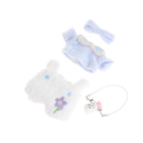 Maxbell 4 Pieces Plush Doll Clothes Fashion Decoration Dolls Clothing for 15cm Dolls