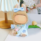 Maxbell 4 Pieces Plush Doll Clothes Fashion Decoration Dolls Clothing for 15cm Dolls