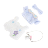 Maxbell 4 Pieces Plush Doll Clothes Fashion Decoration Dolls Clothing for 15cm Dolls