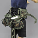 Maxbell 1/6 Action Figures Girdle Field Bag Model Retro Miniature for 12inch Figures Full Set