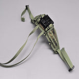 Maxbell 1/6 Action Figures Girdle Field Bag Model Retro Miniature for 12inch Figures Full Set