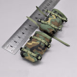 Maxbell 1/6 Action Figures Girdle Field Bag Model Retro Miniature for 12inch Figures Full Set