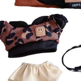 Maxbell Doll Clothes Fashion DIY Costumes Soft Plush Doll Outifit for 15cm 10cm Doll