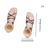 Maxbell 1/6 Scale Ob Shoes Model Fashion Model Scene Decoration Action Figure Shoes