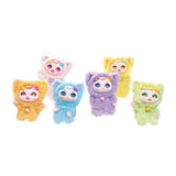 Maxbell 6Pcs Plush Doll Cartoon Collection Stuffed Animal Toy for Birthday Sofa Home