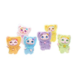 Maxbell 6Pcs Plush Doll Cartoon Collection Stuffed Animal Toy for Birthday Sofa Home