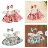 Maxbell 20cm Doll Clothes Fashion Comfortable DIY Dress up Photo Props Doll Clothing pink