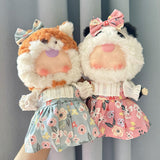 Maxbell 20cm Doll Clothes Fashion Comfortable DIY Dress up Photo Props Doll Clothing pink