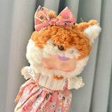 Maxbell 20cm Doll Clothes Fashion Comfortable DIY Dress up Photo Props Doll Clothing pink