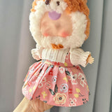 Maxbell 20cm Doll Clothes Fashion Comfortable DIY Dress up Photo Props Doll Clothing pink