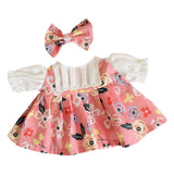 Maxbell 20cm Doll Clothes Fashion Comfortable DIY Dress up Photo Props Doll Clothing pink