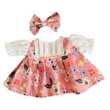 Maxbell 20cm Doll Clothes Fashion Comfortable DIY Dress up Photo Props Doll Clothing pink