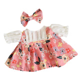 Maxbell 20cm Doll Clothes Fashion Comfortable DIY Dress up Photo Props Doll Clothing pink