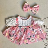 Maxbell 20cm Doll Clothes Fashion Comfortable DIY Dress up Photo Props Doll Clothing pink