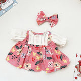 Maxbell 20cm Doll Clothes Fashion Comfortable DIY Dress up Photo Props Doll Clothing pink