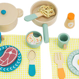 Maxbell Kids Play Kitchen Accessories and Tableware for Toddlers Girls Boys Childern