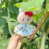 Maxbell Stuffed Doll Dress Set Doll Shoes and Hair Accessory Dress up for 17cm Dolls