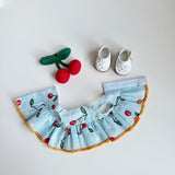 Maxbell Stuffed Doll Dress Set Doll Shoes and Hair Accessory Dress up for 17cm Dolls