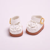 Maxbell Stuffed Doll Dress Set Doll Shoes and Hair Accessory Dress up for 17cm Dolls