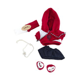 Maxbell Plush Doll Clothes Comfortable DIY Stylish Doll Clothing Doll Sweatshirt Set
