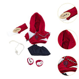 Maxbell Plush Doll Clothes Comfortable DIY Stylish Doll Clothing Doll Sweatshirt Set