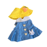 Maxbell Plush Doll Dress with Hat Clothing Soft DIY Doll Clothes for 14.96inch Dolls