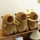 Maxbell Capybara Plush Doll Bedroom Decoration Cuddle Plush Toy for Baby Kids Adults Style C