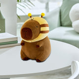 Maxbell Capybara Plush Doll Bedroom Decoration Cuddle Plush Toy for Baby Kids Adults Style C