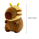 Maxbell Capybara Plush Doll Bedroom Decoration Cuddle Plush Toy for Baby Kids Adults Style C