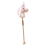 Maxbell Plush Horse Riding Stick with Realistic Sound Effects for Kids 3 Years+ Gift horse detachable