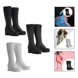Maxbell 1/6 Scale Female Doll Shoes Action Figures Accessories for 12'' Figures Accs black
