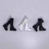 Maxbell 1/6 Scale Female Doll Shoes Action Figures Accessories for 12'' Figures Accs black