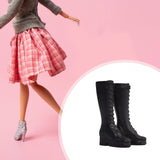 Maxbell 1/6 Scale Female Doll Shoes Action Figures Accessories for 12'' Figures Accs black