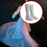 Maxbell 1/6 Scale Female Doll Shoes Action Figures Accessories for 12'' Figures Accs white