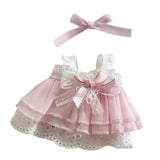 Maxbell Doll Skirt Cosplay Stuffed Doll Clothes for 15cm/17cm Pendant Keychain Dolls