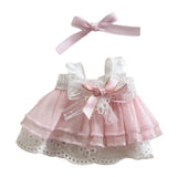 Maxbell Doll Skirt Cosplay Stuffed Doll Clothes for 15cm/17cm Pendant Keychain Dolls