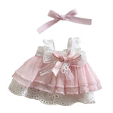 Maxbell Doll Skirt Cosplay Stuffed Doll Clothes for 15cm/17cm Pendant Keychain Dolls