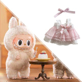 Maxbell Doll Skirt Cosplay Stuffed Doll Clothes for 15cm/17cm Pendant Keychain Dolls
